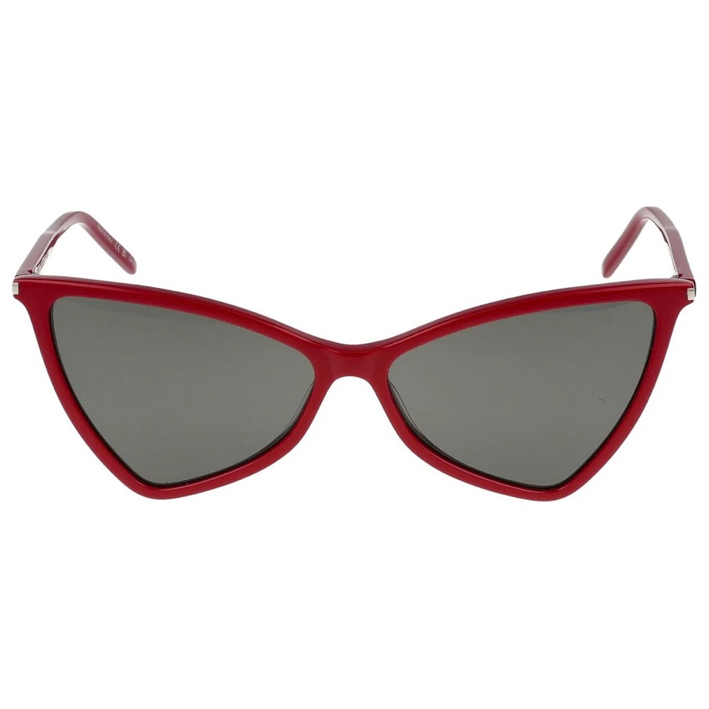 SAINT LAURENT Red Cat Eyes Sunglasses